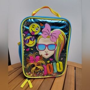 JoJo Siwa Shiny Metallic‎ Lunchbox EUC